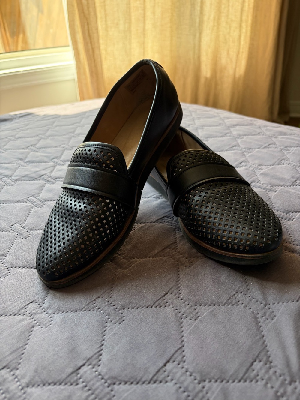 Rockport Womens Stacie Perf Loafer sz 8
